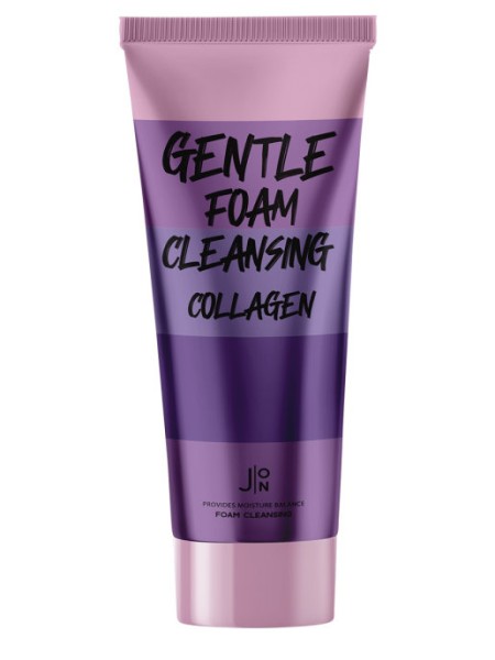J:ON Пенка для умывания коллаген Gentle Foam Cleansing Collagen 100 мл.