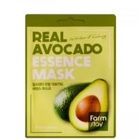 FarmStay Тканевая маска для лица с экстрактом авокадо Real Avocado Essence Mask 