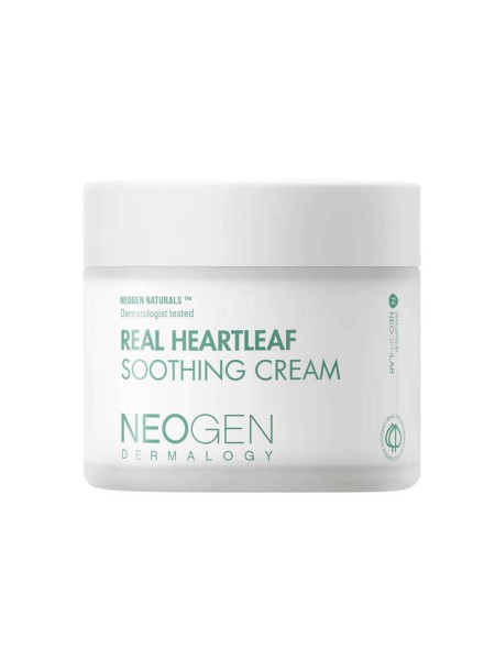 Neogen Успокаивающий крем от сухости с хауттюйнией Dermalogy Real Heartleaf Soothing Cream 80мл
