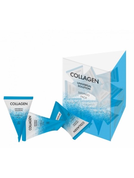 J:ON Ночная маска для лица с коллагеном (пирамидка) Collagen universal solution sleeping pack
