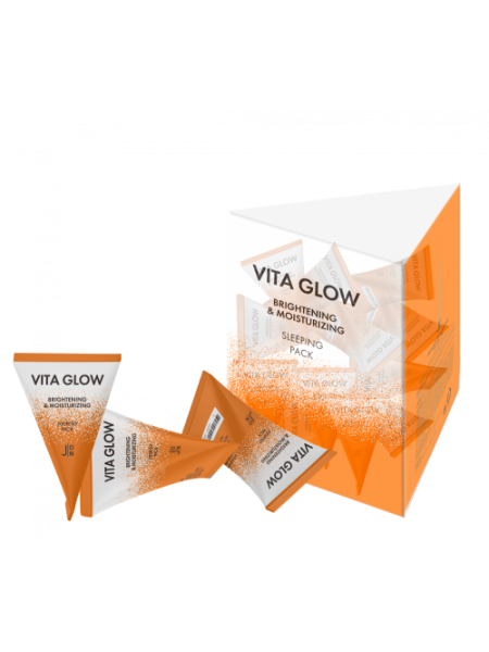J:ON Ночная маска для лица с витаминами пирамидка Vita glow sleeping pack mini
