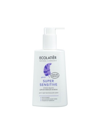 Ecolatier Крем-мыло для интимной гигиены Super Sensitive для чувствительной кожи 250мл