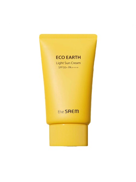 The saem Eco earth light sun cream spf 50 солнцезащитный крем 