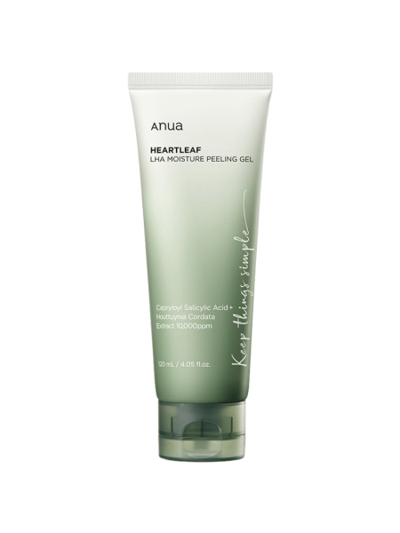 Anua Отшелушивающий пилинг-гель с LHA-кислотой Heartleaf LHA Moisture Peeling Gel 120 мл